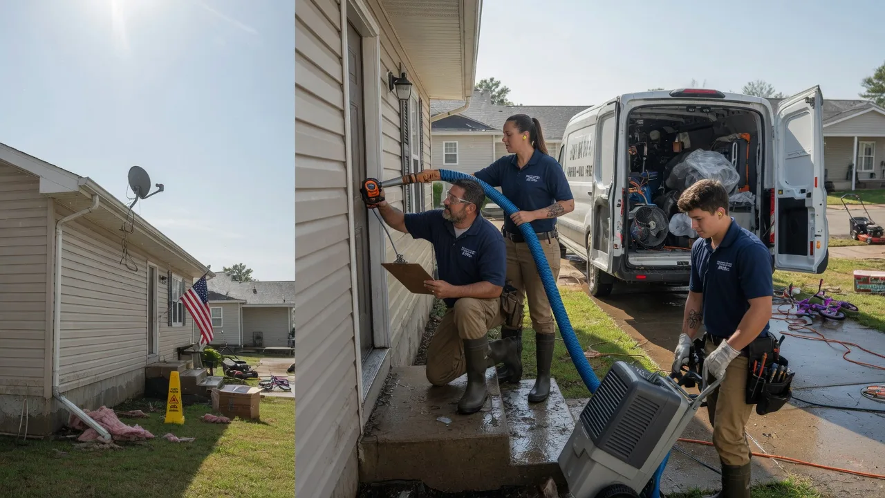 Ceiling Water Damage Restoration in Melvin, IA near me